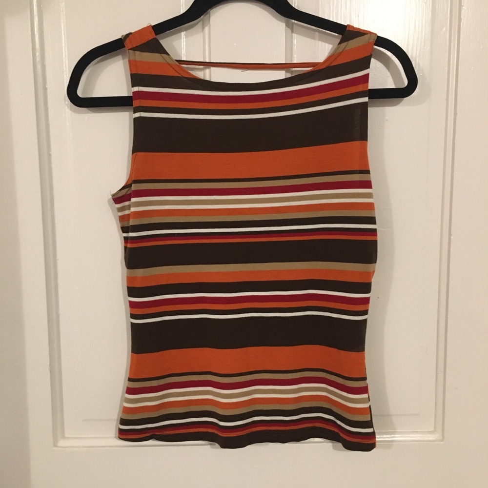90s striped vintage top